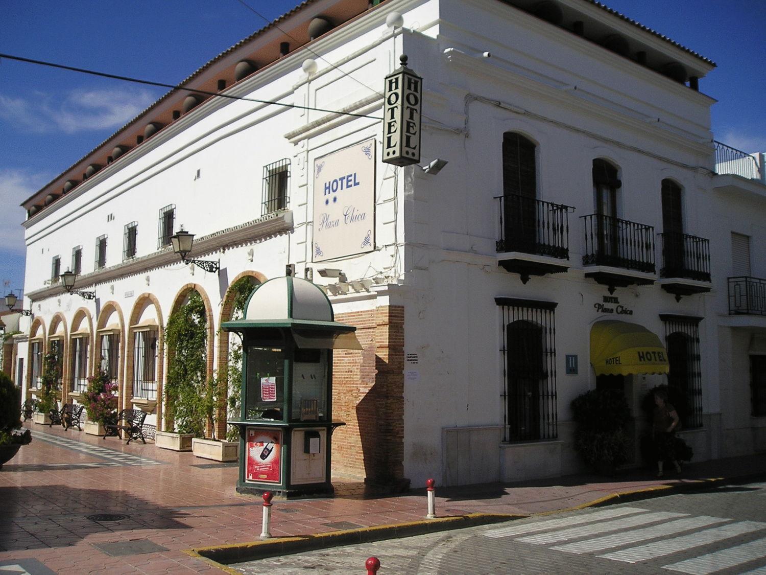 Plaza Chica Hotel Cartaya Exterior foto